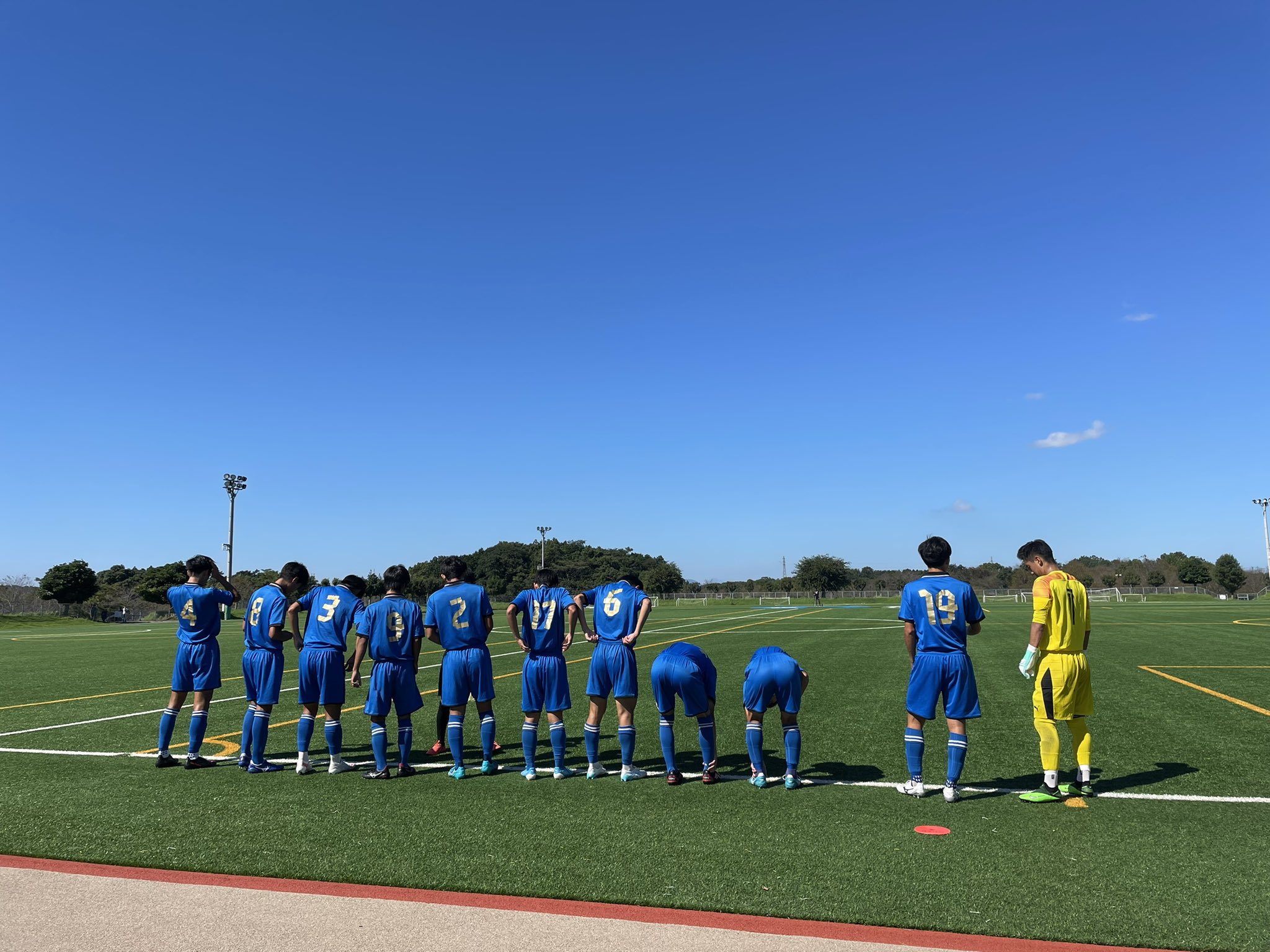 試合結果 県リーグ2部vs東稜高校 大津高校サッカー部公式ホームページ